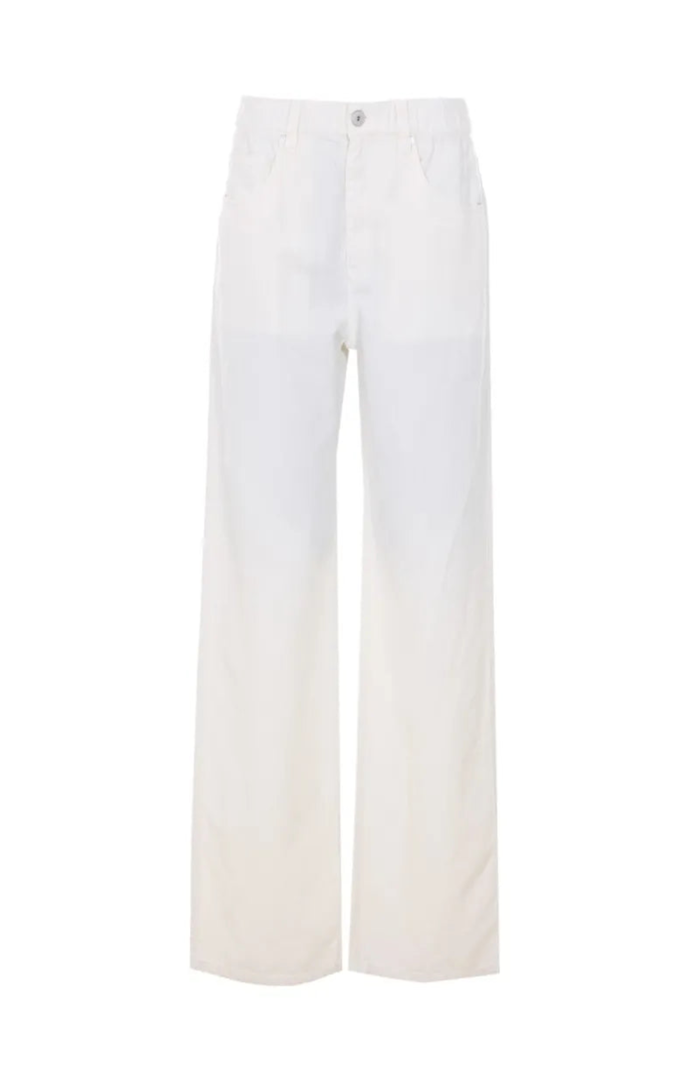 Cargar imagen en el visor de la galería, Wide-leg cotton-linen pants