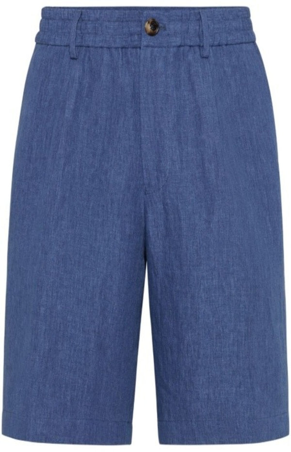 Load image into Gallery viewer, Brunello Cucinelli Linen Bermuda Shorts