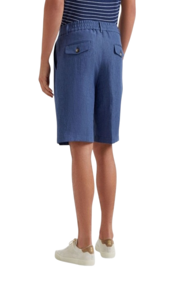 Load image into Gallery viewer, Brunello Cucinelli Linen Bermuda Shorts
