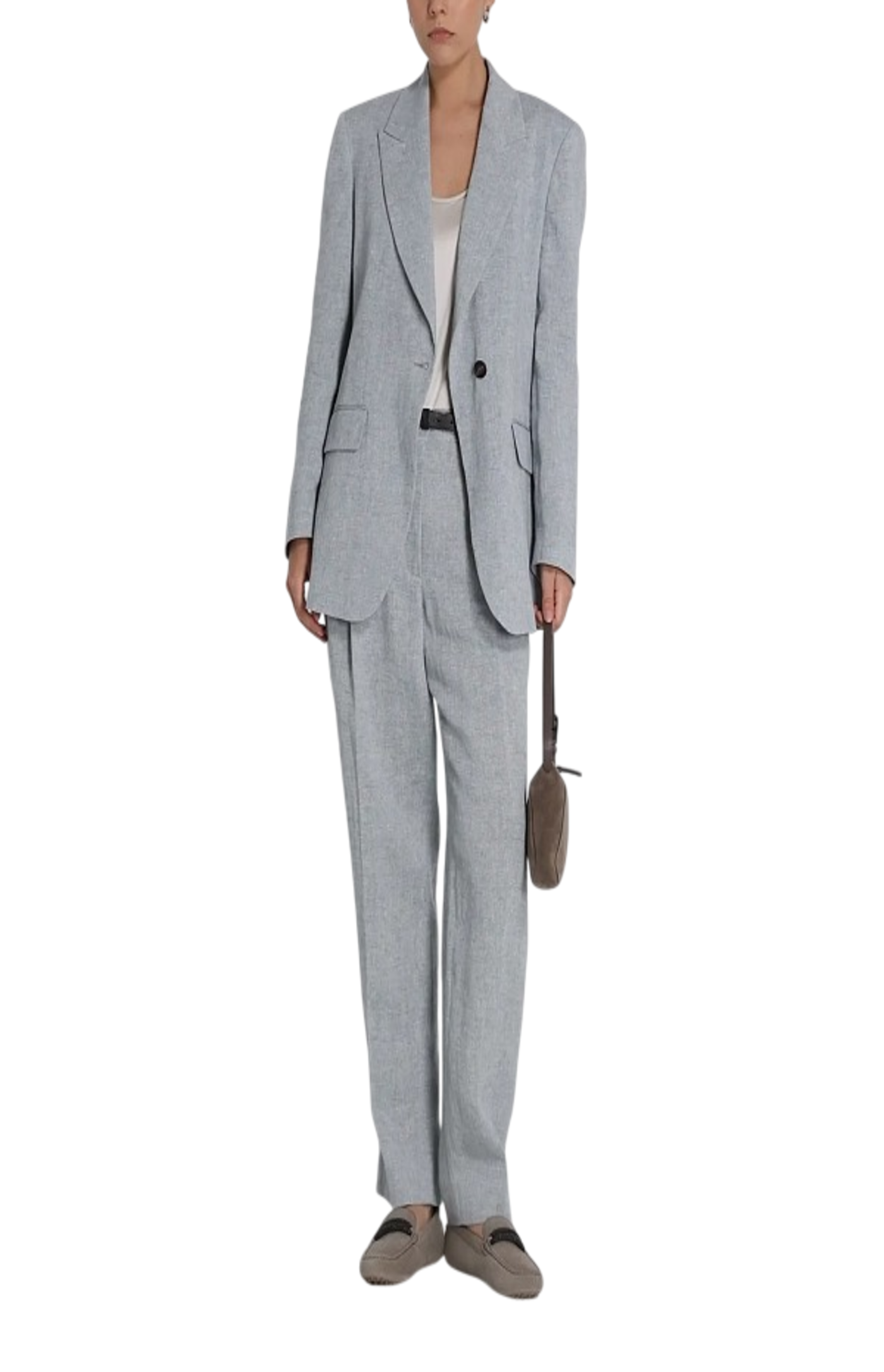 Cargar imagen en el visor de la galería, Brunello Cucinelli Grey Trousers