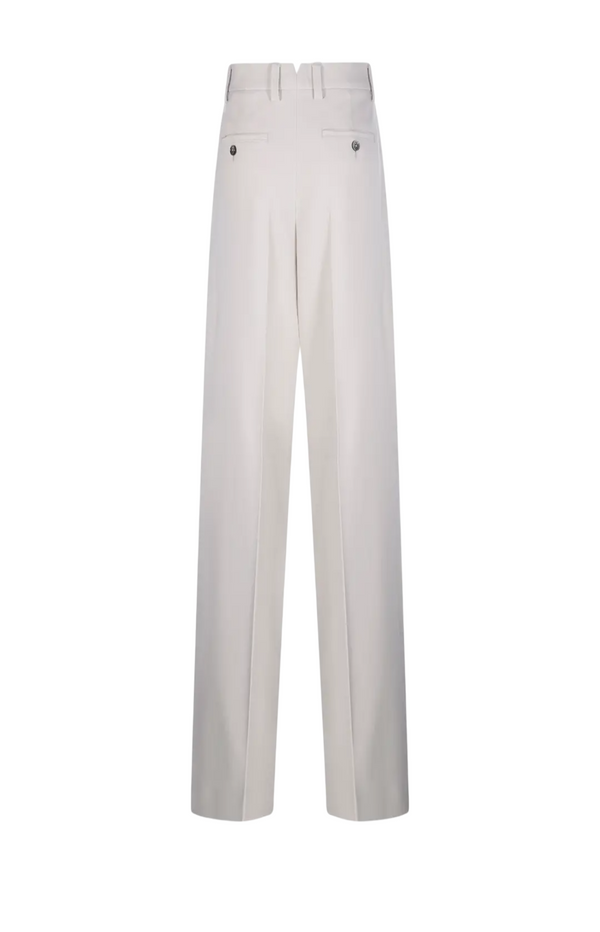 Load image into Gallery viewer, Ami Paris Grey Cotton Straight Trousers