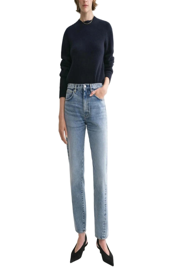 Load image into Gallery viewer, Straight-leg jeans