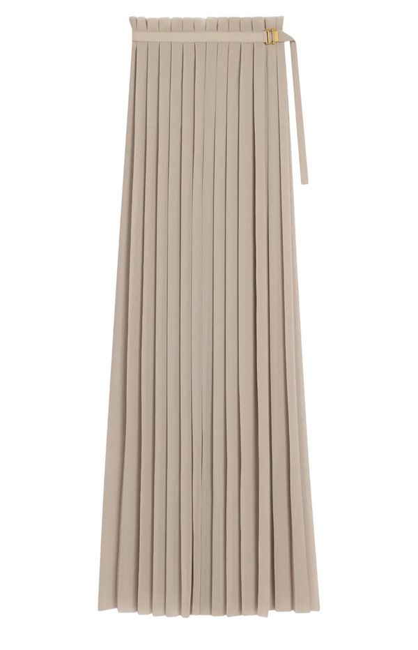 Load image into Gallery viewer, Ami Paris Grey Polyester Maxi Skirt