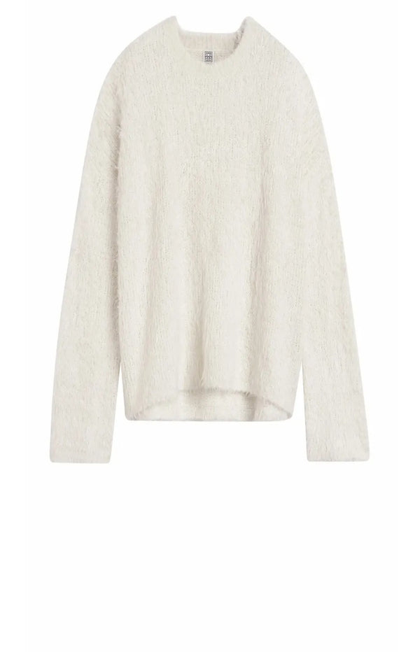 Load image into Gallery viewer, White Silk Jumper