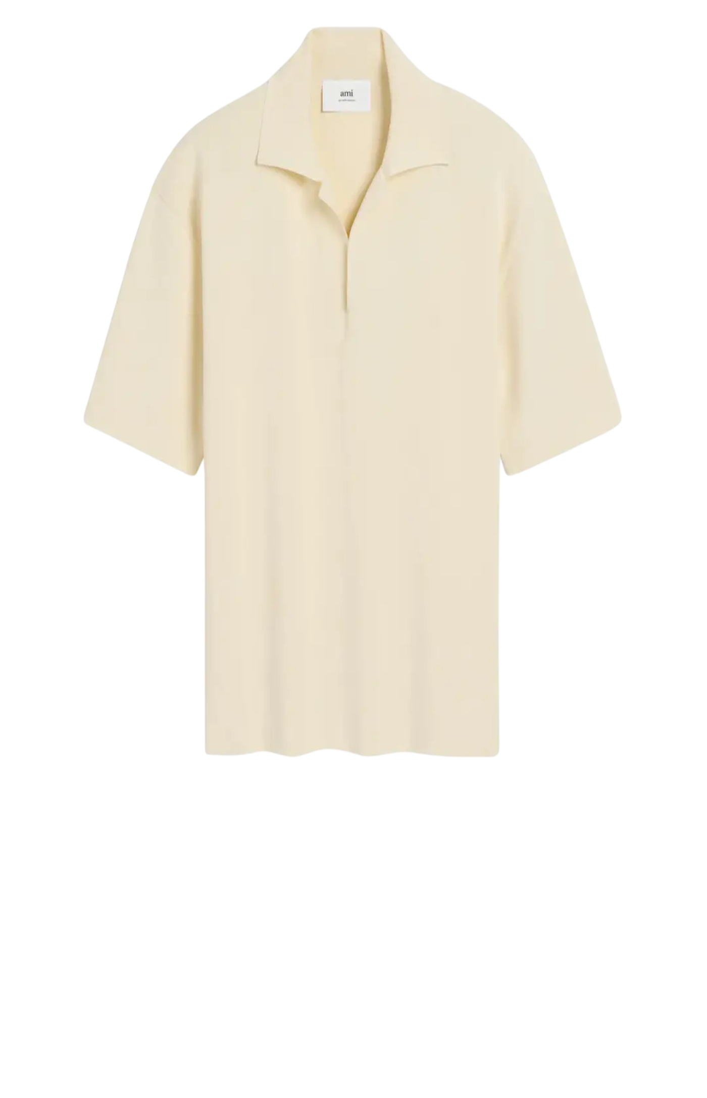 Cargar imagen en el visor de la galería, Ami Paris Beige T-shirt
