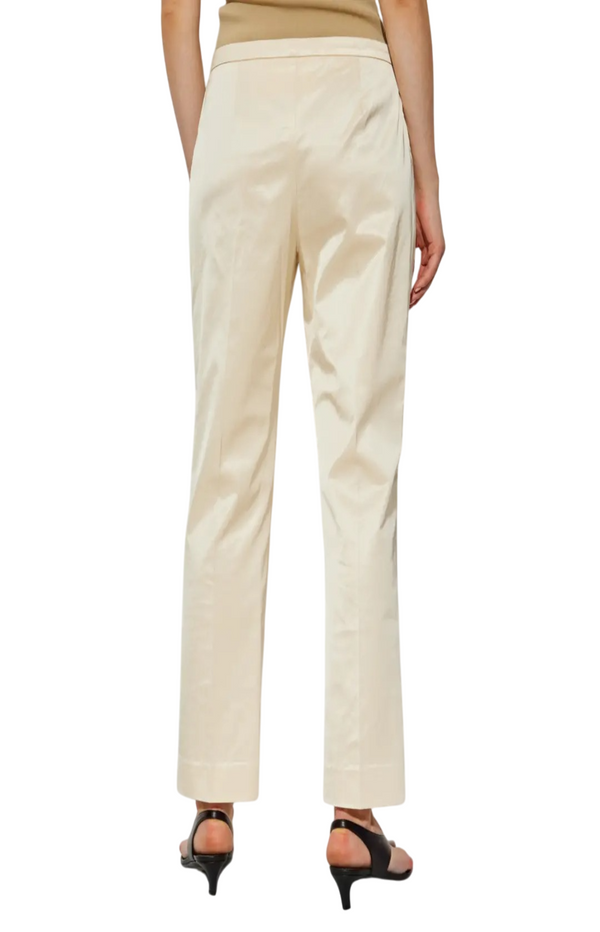 Load image into Gallery viewer, Beige Straight Trousers