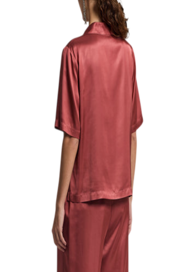 Load image into Gallery viewer, Viscose satin shirt
