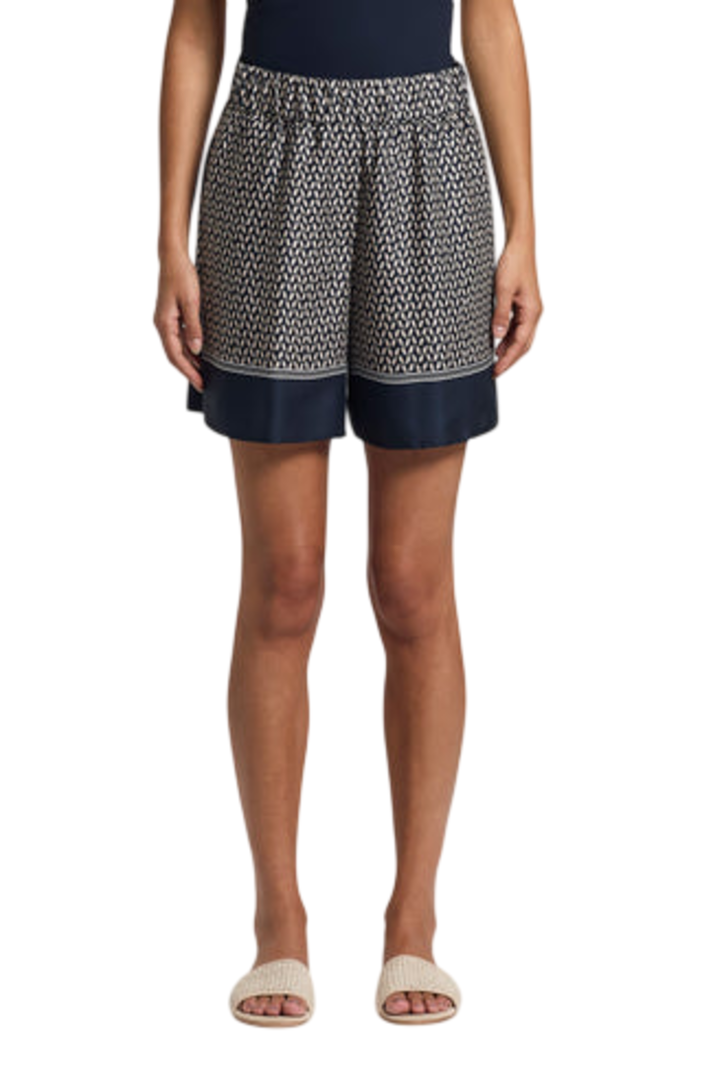 Cargar imagen en el visor de la galería, Viscose twill shorts