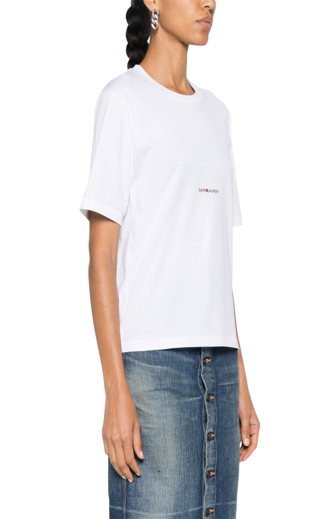 Cargar imagen en el visor de la galería, Saint Laurent boyfriend-fit T-shirt