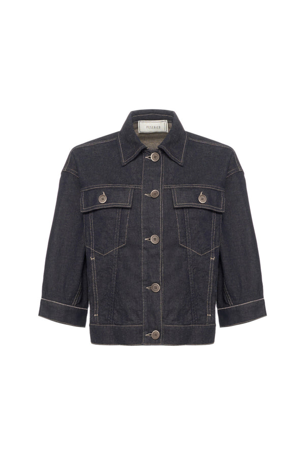 Load image into Gallery viewer, Cotton/linen twill jacket