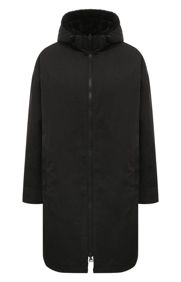 Load image into Gallery viewer, Reversible Yves Salomon parka
