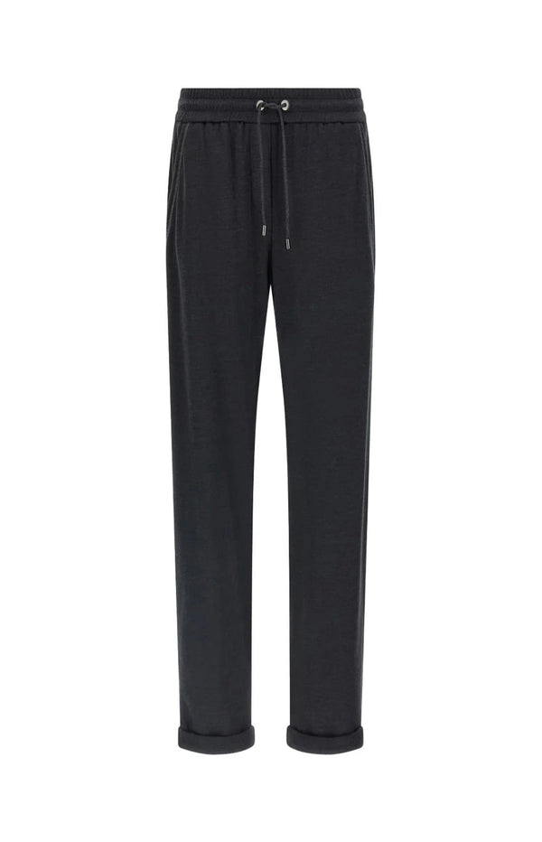 Load image into Gallery viewer, Brunello Cucinelli Terry Trousers Grey