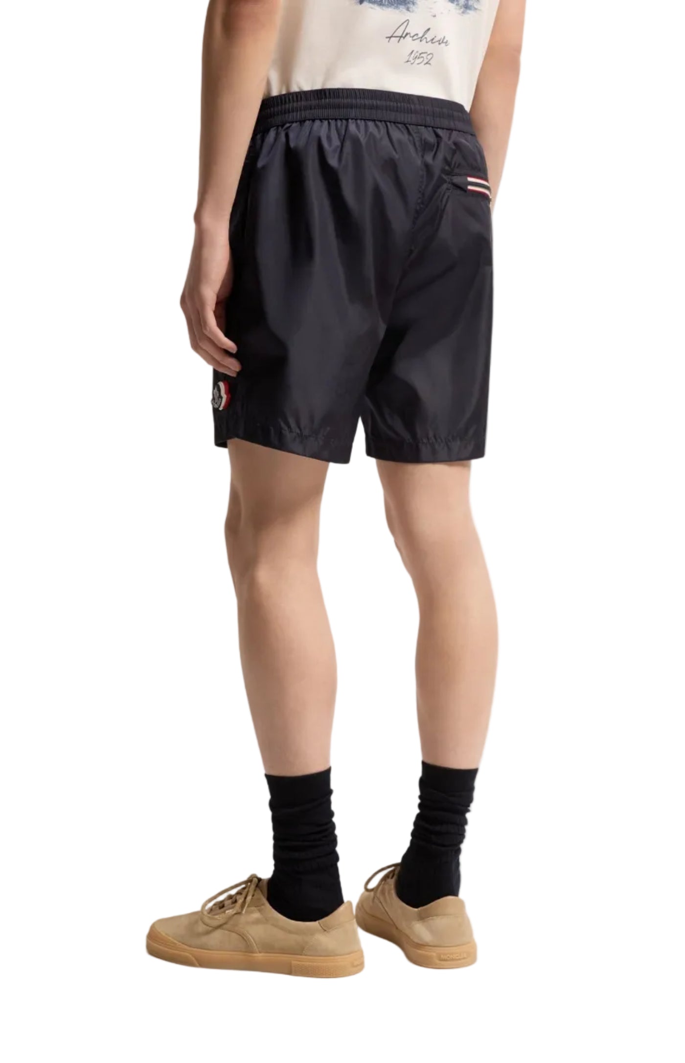 Cargar imagen en el visor de la galería, Logo Patch Swim Shorts