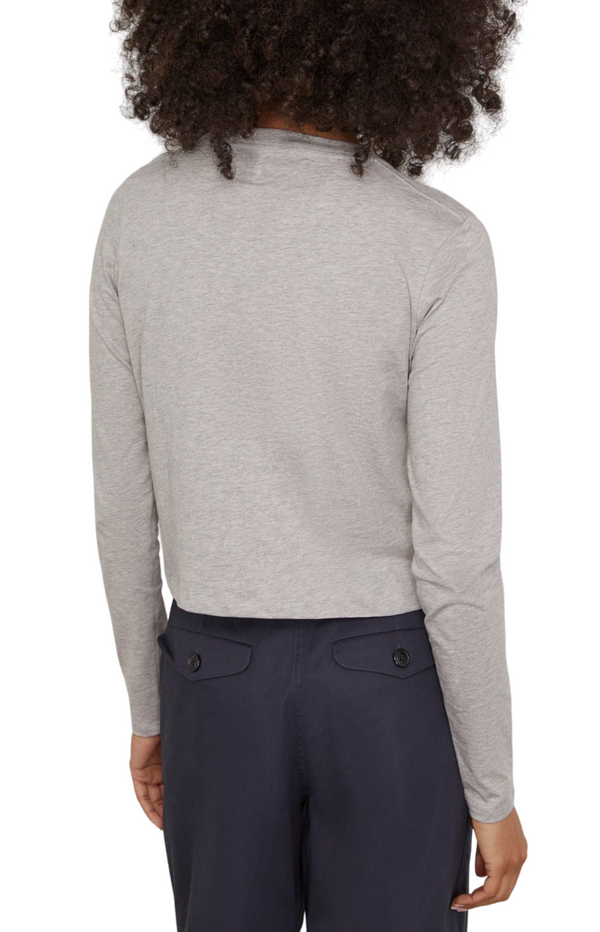 Laden Sie das Bild in den Galerie-Viewer, Masal Long Sleeve Shirt in Grey Melange