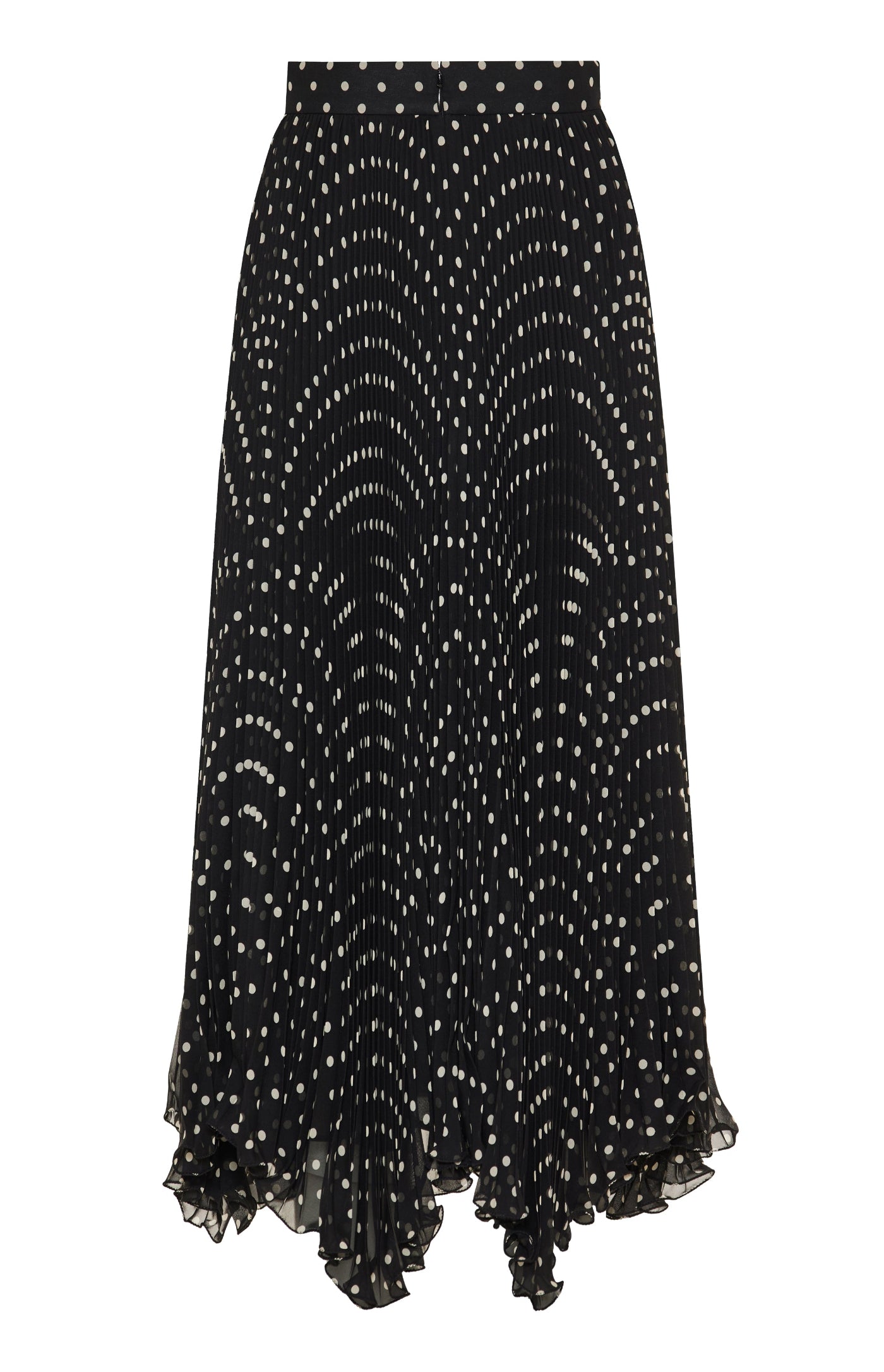 Cargar imagen en el visor de la galería, Polka dot mid-length skirt