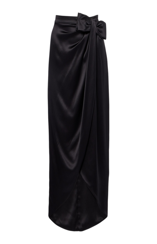 Load image into Gallery viewer, Midi skirt with bow
