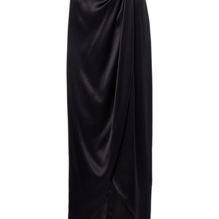 Midi skirt with bow