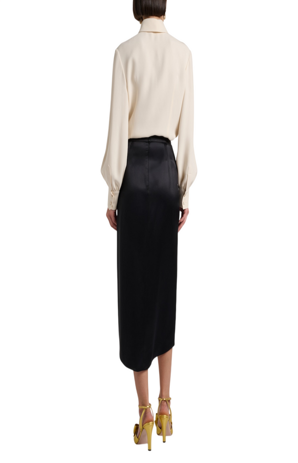 Load image into Gallery viewer, Midi skirt with bow