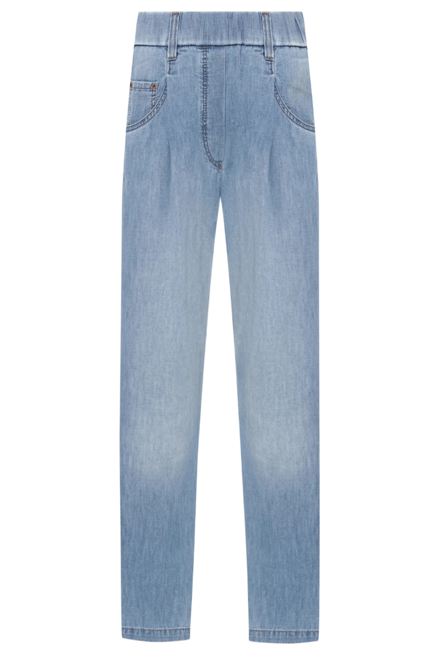 Cargar imagen en el visor de la galería, Brunello Cucinelli cropped jeans in light blue