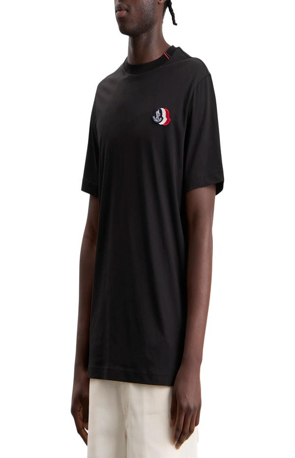 Load image into Gallery viewer, Moncler Cotton Patch Logo T-Shirt