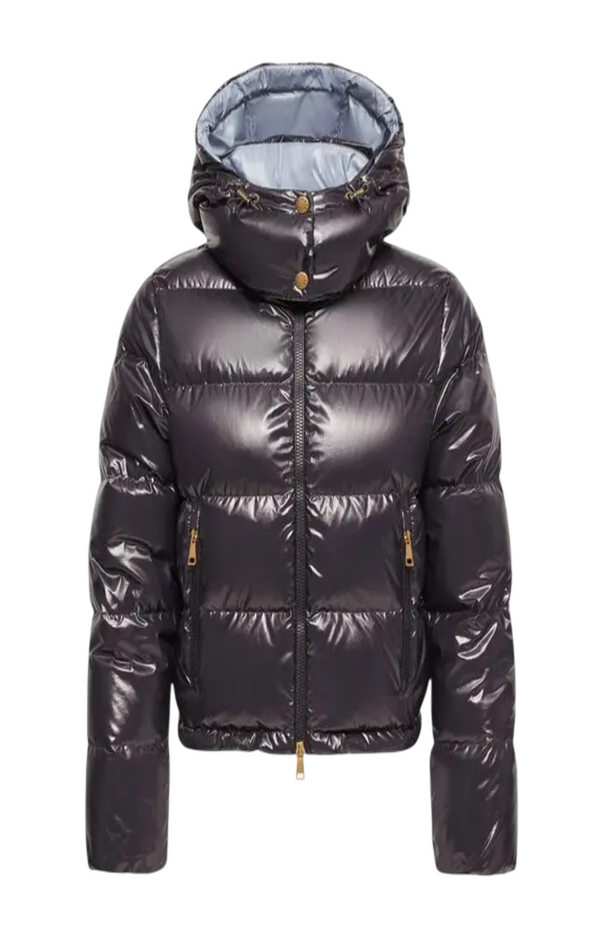 Load image into Gallery viewer, Moncler short down jacket with detachable hood