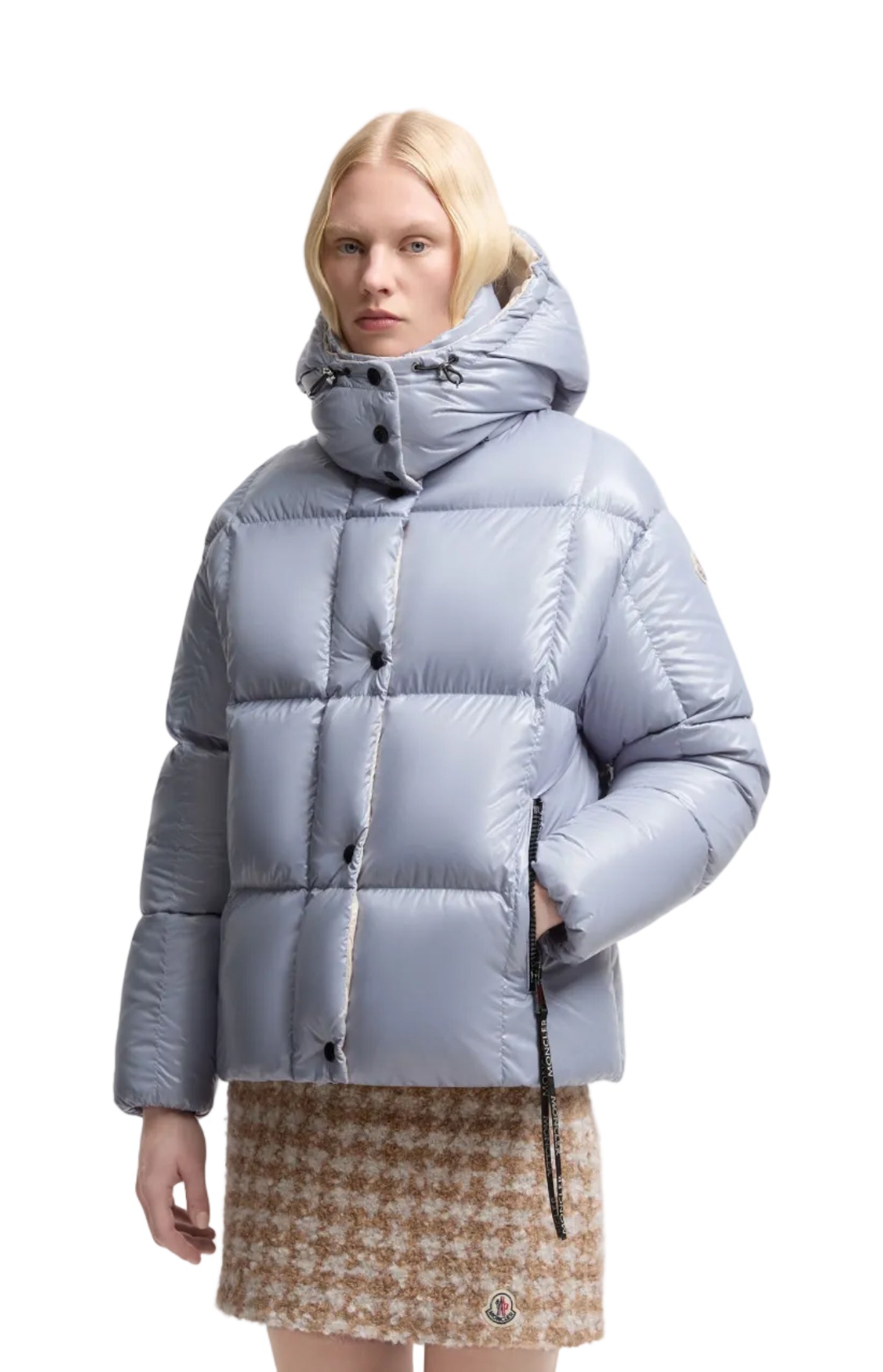 Cargar imagen en el visor de la galería, Parana Hooded Short Down Jacket