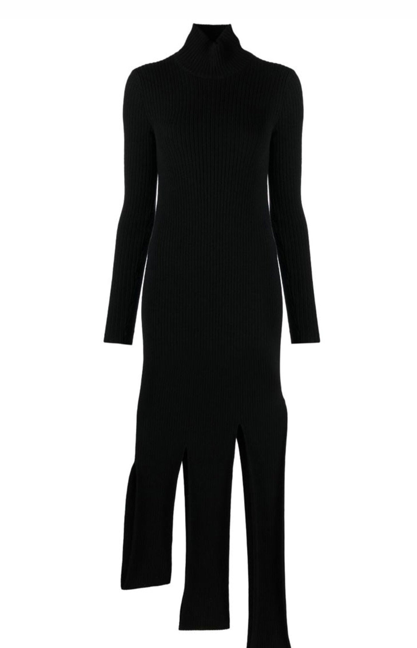 Cargar imagen en el visor de la galería, Bottega Veneta Asymmetric knitted dress