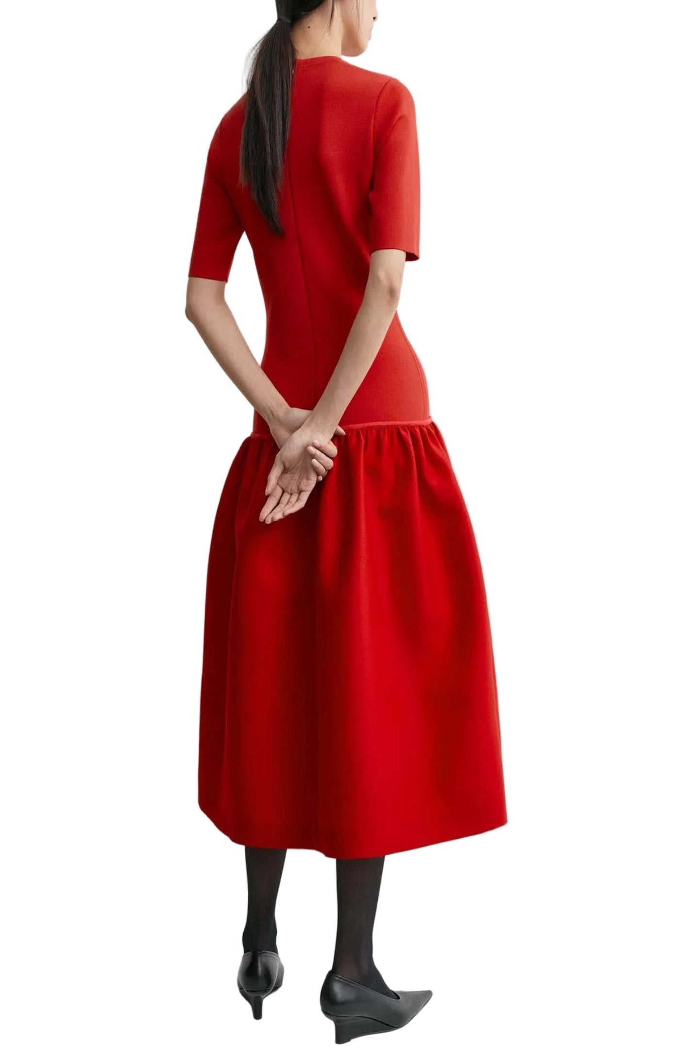 Cargar imagen en el visor de la galería, Twinflower tee dress poppy