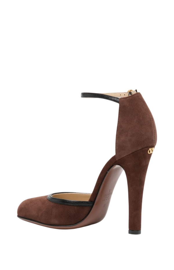 Load image into Gallery viewer, Ankle-strap heeled pumps