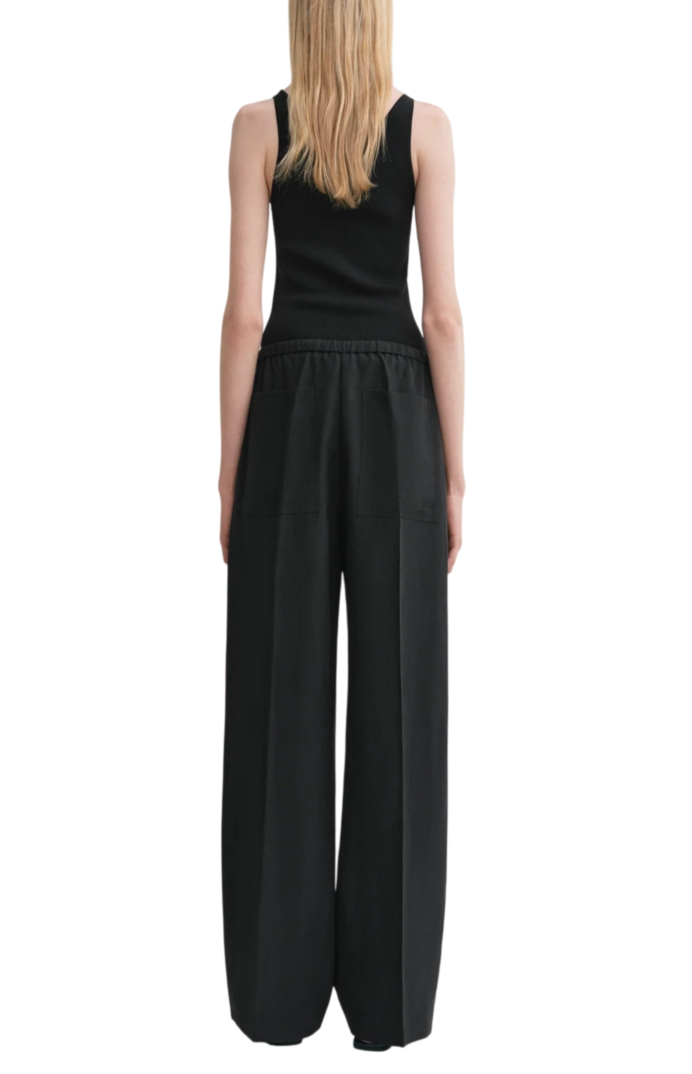 Cargar imagen en el visor de la galería, Fluid drawstring trousers