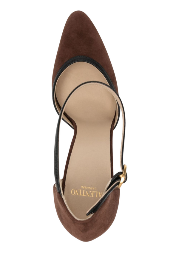 Load image into Gallery viewer, Ankle-strap heeled pumps