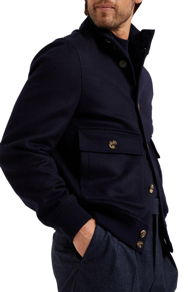 Load image into Gallery viewer, Brunello Cucinelli bomber jacket