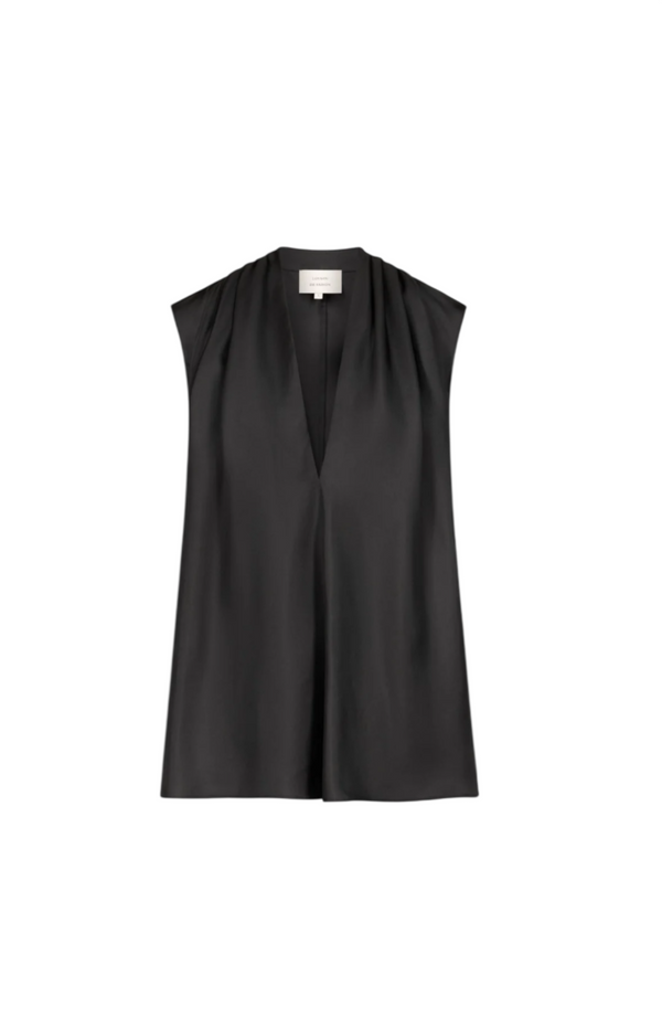 Load image into Gallery viewer, Sade V-neck sleeveless top