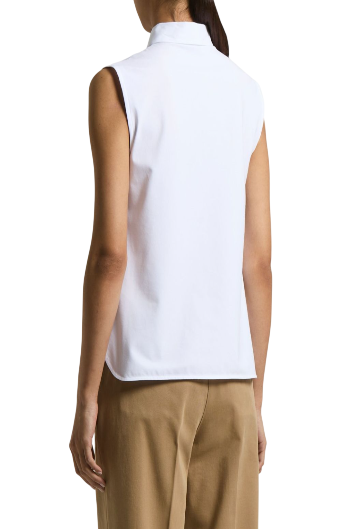 Load image into Gallery viewer, Peserico sleeveless collared shirt