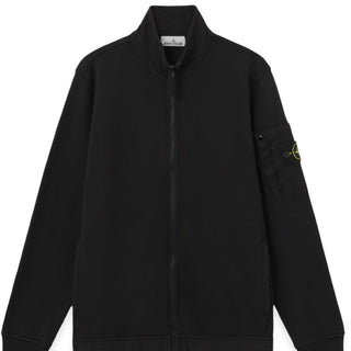 Zip-up mock-neck jacket