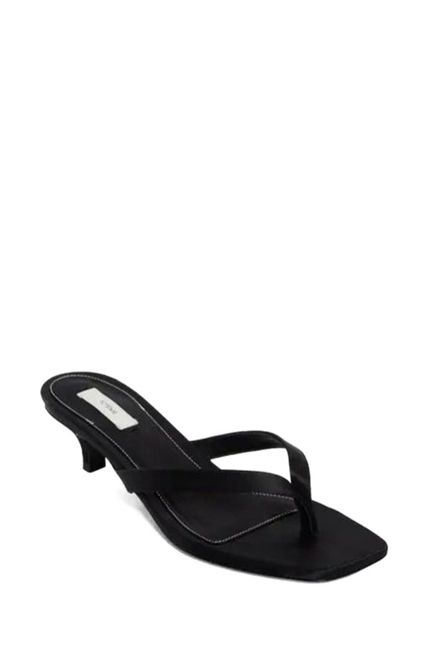 Load image into Gallery viewer, TOTEME satin heeled sandals