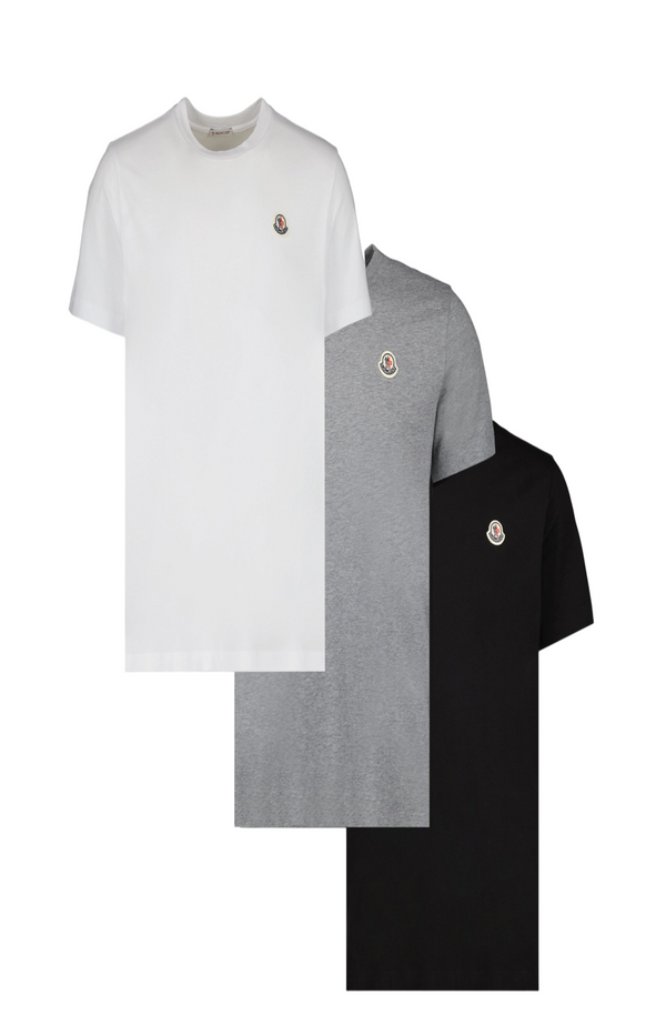 Load image into Gallery viewer, Moncler Set of 3 Logo T-Shirts