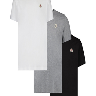 Moncler Set of 3 Logo T-Shirts