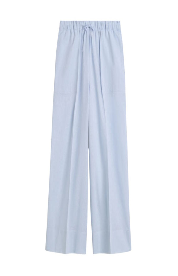Load image into Gallery viewer, Wide summer trousers sky