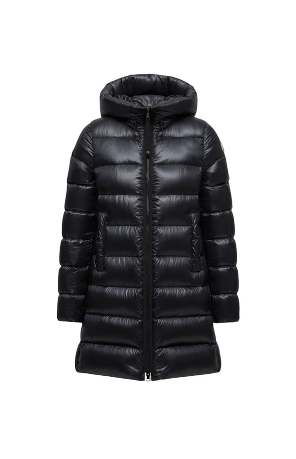 Laden Sie das Bild in den Galerie-Viewer, Suyenne Hooded Mid-Length Down Jacket