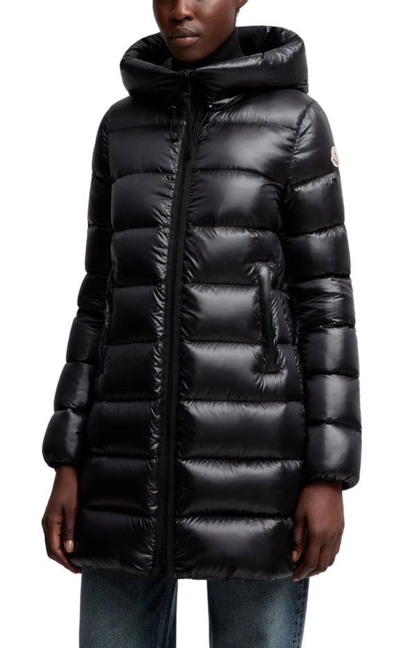 Laden Sie das Bild in den Galerie-Viewer, Suyenne Hooded Mid-Length Down Jacket