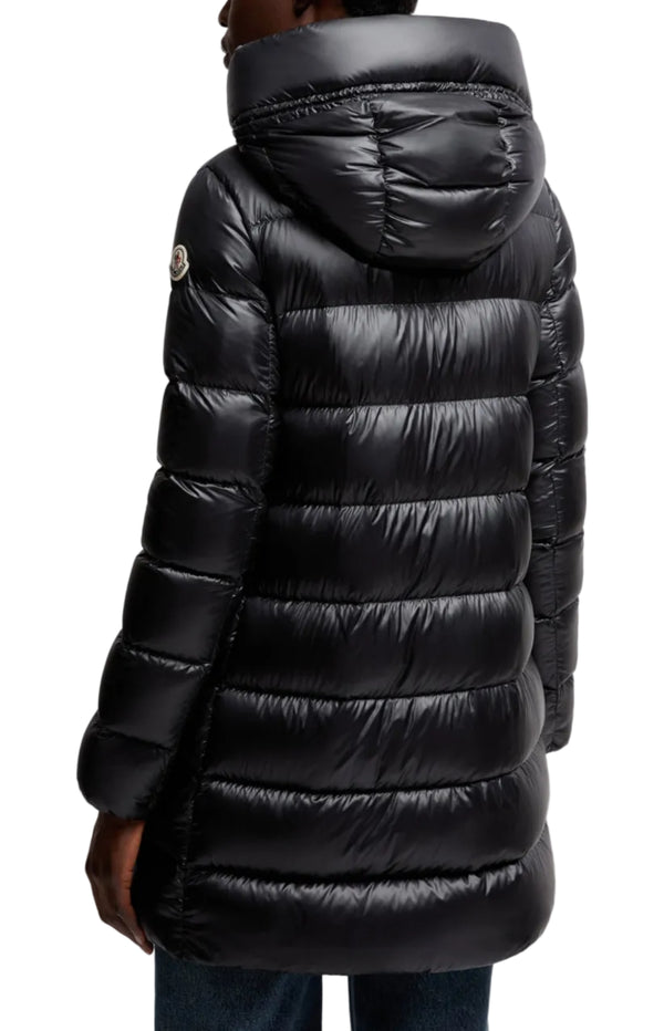 Laden Sie das Bild in den Galerie-Viewer, Suyenne Hooded Mid-Length Down Jacket