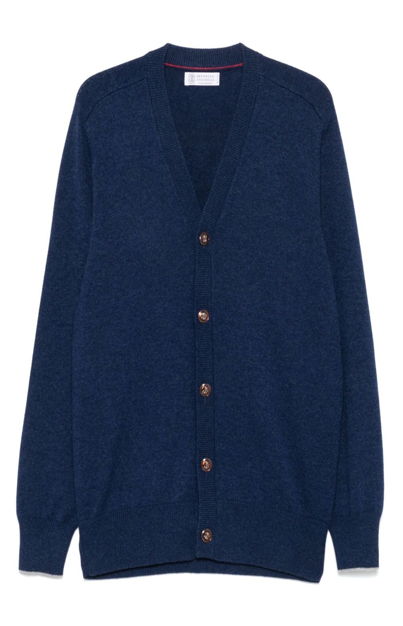 Cargar imagen en el visor de la galería, Brunello Cucinelli navy blue cardigan