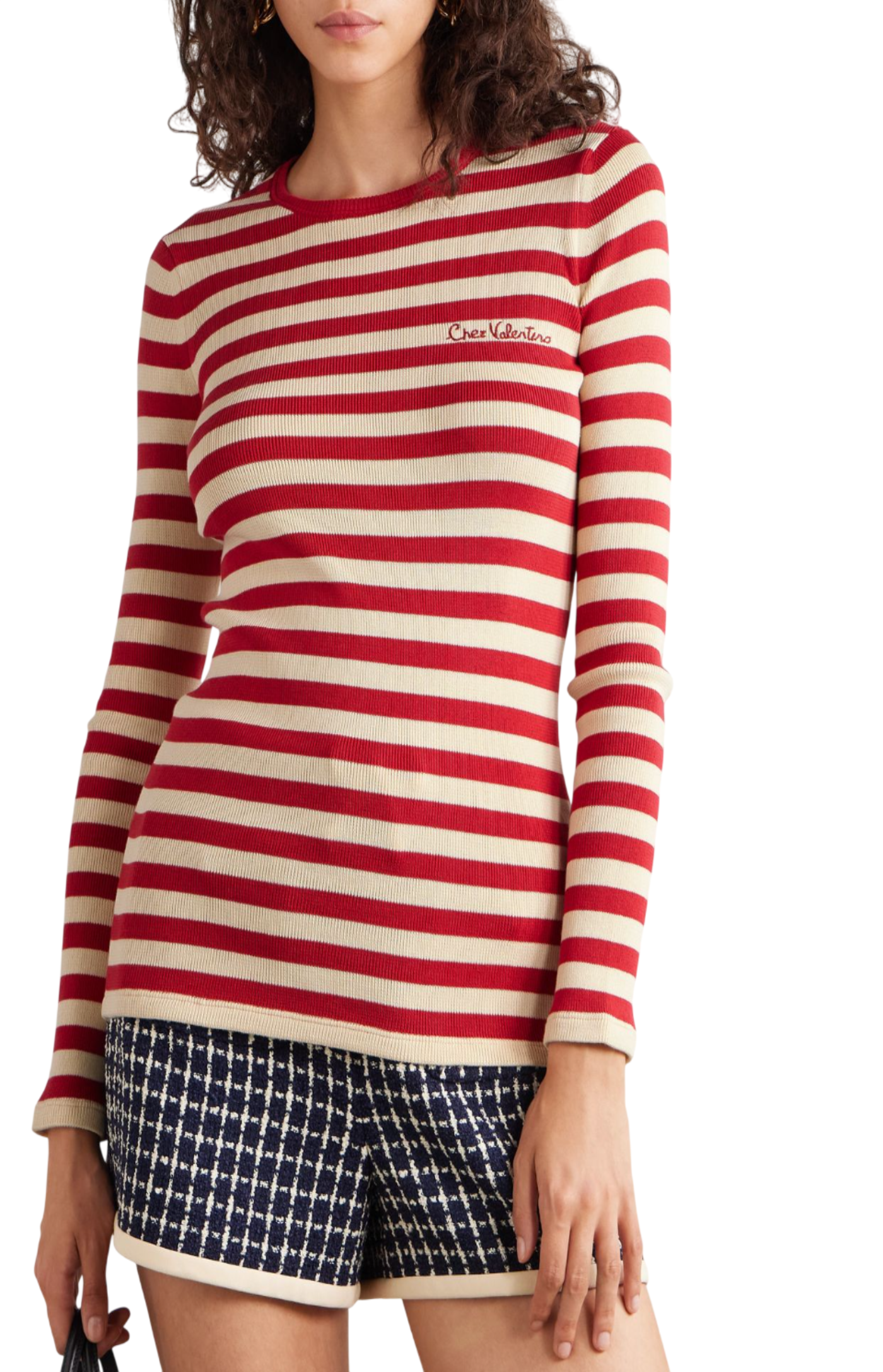 Load image into Gallery viewer, Valentino Striped Crewneck Jumper