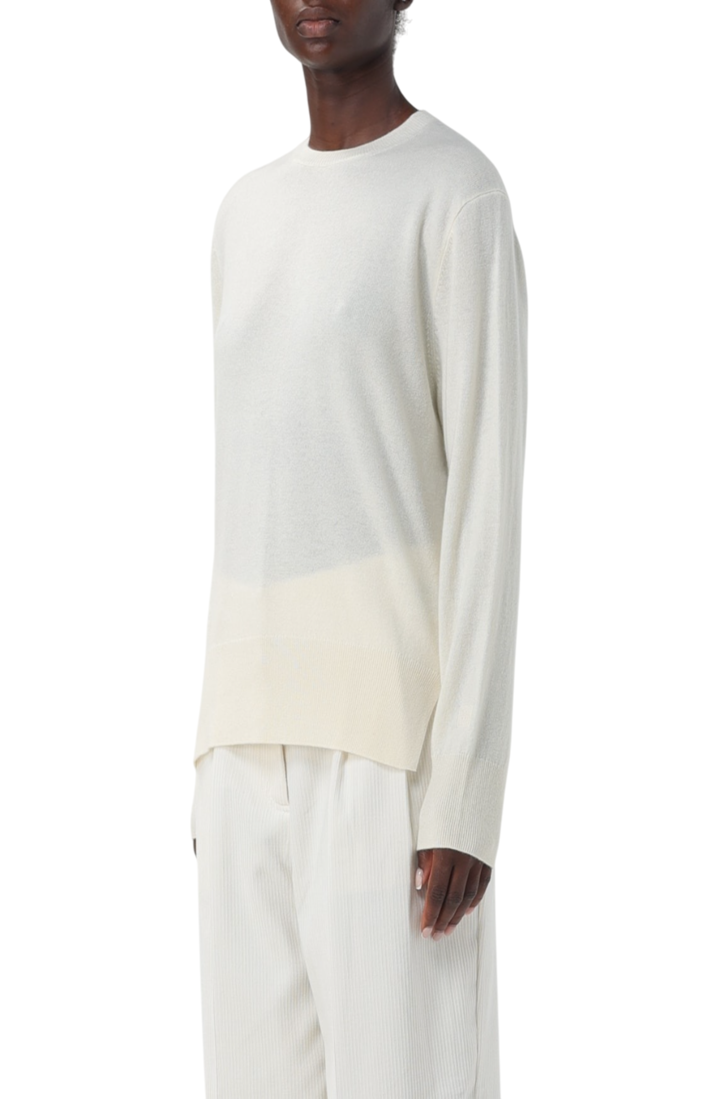 Cargar imagen en el visor de la galería, Crew Neck Cashmere Jumper