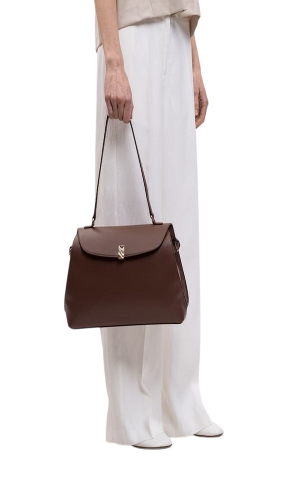 Load image into Gallery viewer, Leather bag in brown