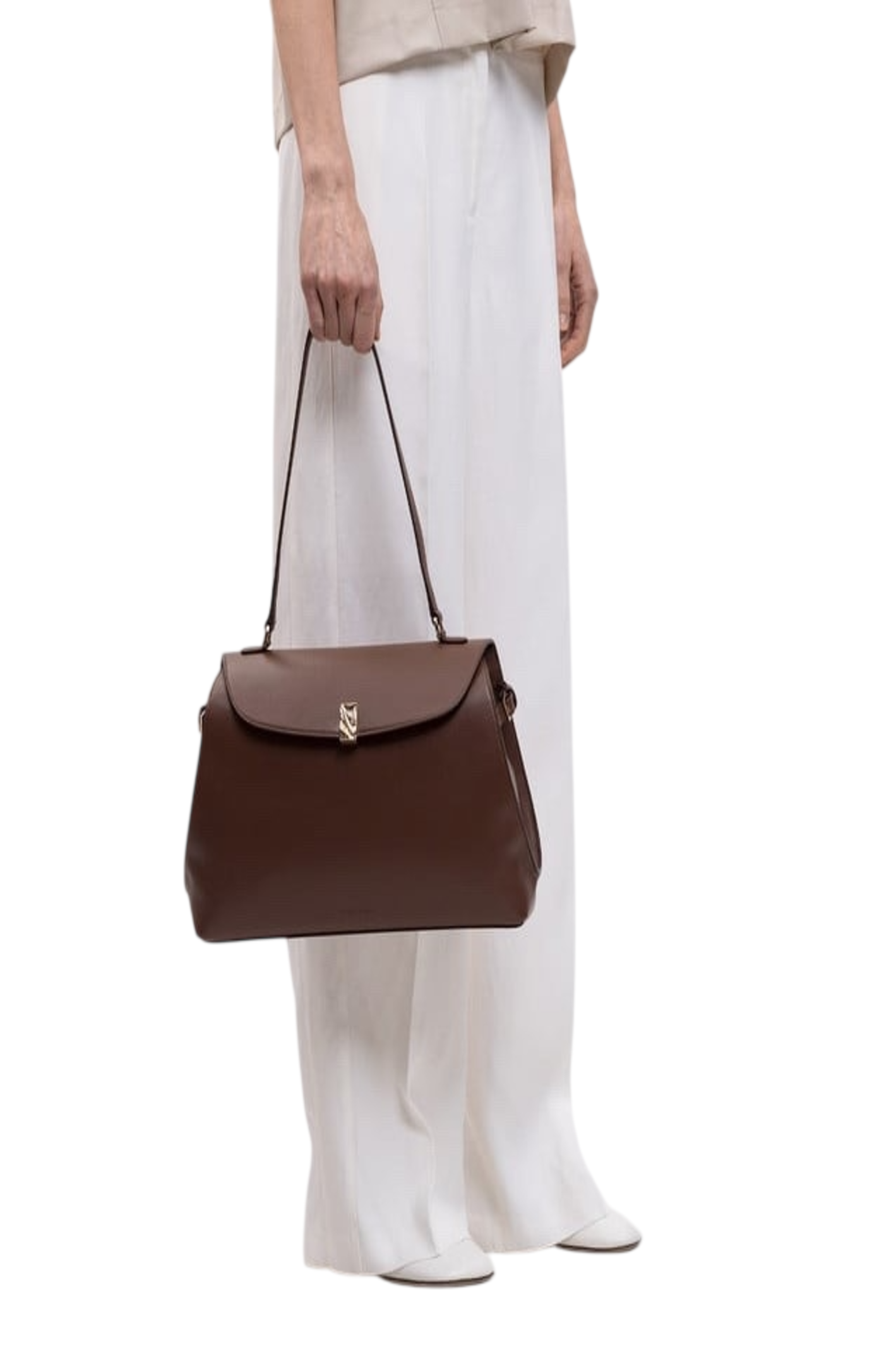 Cargar imagen en el visor de la galería, Leather bag in brown