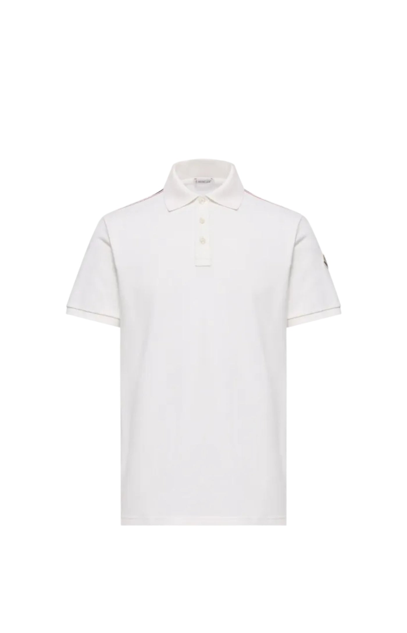 Cargar imagen en el visor de la galería, Tricolor-Trimmed Cotton Piquet Polo Shirt