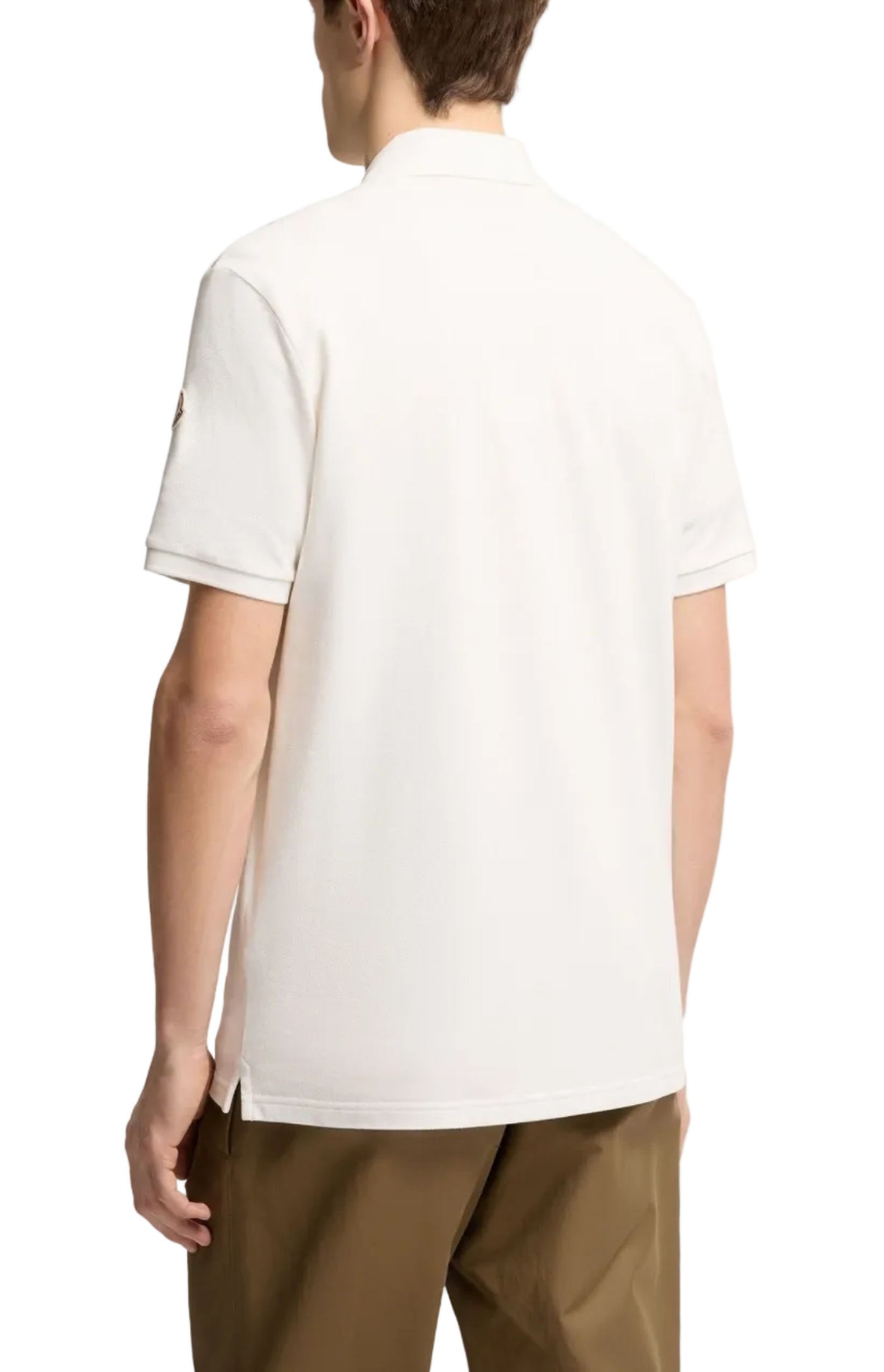 Cargar imagen en el visor de la galería, Tricolor-Trimmed Cotton Piquet Polo Shirt
