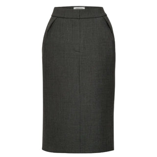 Tailored pencil skirt in grey